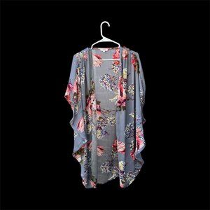 Umgee Med/Lg Kimono Duster Cardigan